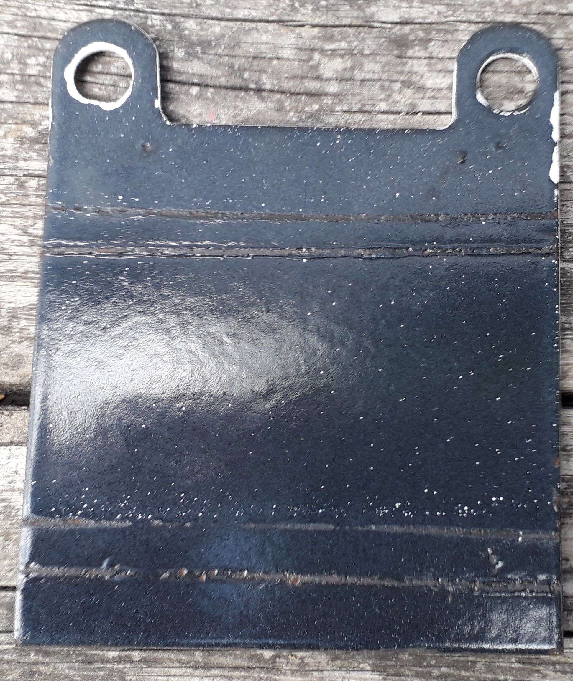 enamel plate number 22