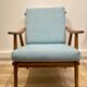 Czech restyled Boomerang armchair 1960 publisher Ton