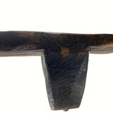 Vintage wabi sabi Senufo or Naga bench low table
