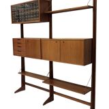 Vintage freestanding wall system Torbjorn Afdal 60's Scandinavian Design