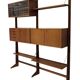 Vintage freestanding wall system Torbjorn Afdal 60's Scandinavian Design
