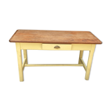 Farm table with drawer