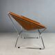 Pierre Paulin AP-14 cognac leather armchair for A. Polak, 1955