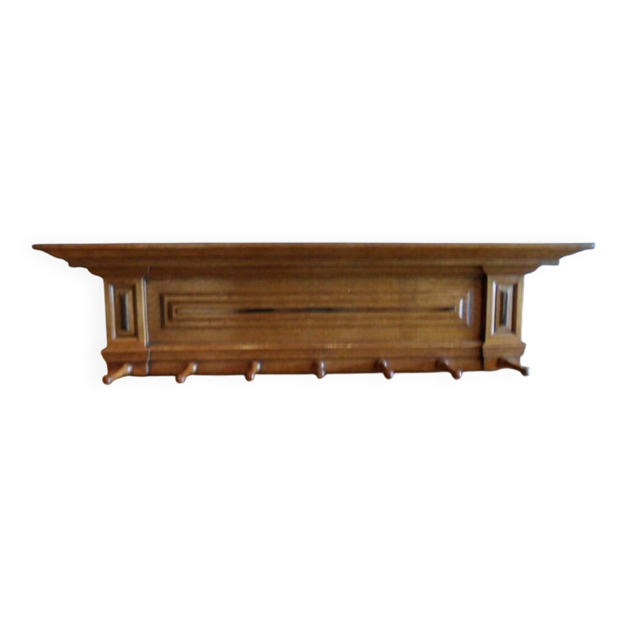Porte-manteau en chêne ancien