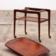Poul Jensen Trolley teak made by Selig,1960 denmark.