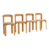 Chairs 3300 by Bruno Rey for Dietiker Switzerland, 1970s, Set of 4