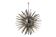 Eichholtz, "Gregorian" chrome metal chandelier, contemporary work.