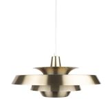 Lampe à suspension vintage danoise Superlight par David Mogensen, 1980