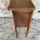 Antique Nightstand Table in Louis XV Style Wood with Vintage Drawer #D894