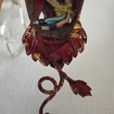 Wall sconce with pendants in Louis XV style