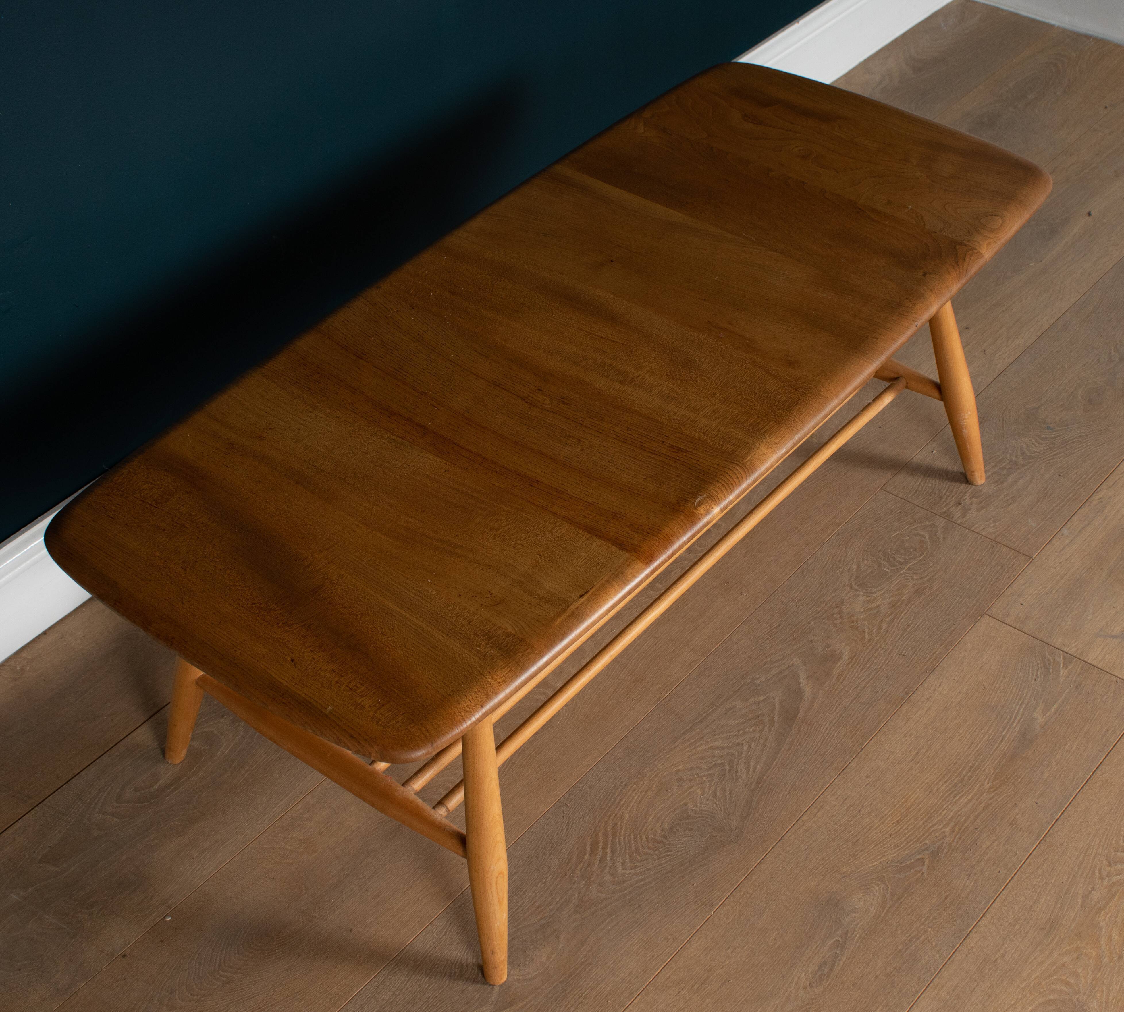 Ercol Elm Model 459 coffee table