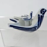 Set of 2 ceramic ashtrays from Sagardelos, Spain, 1970