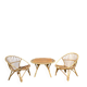 Vintage rattan lounge