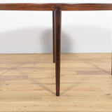 Table basse ronde en palissandre par Severin Hansen pour Haslev Møbelsnedkeri, années 1960