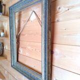 Old gold wood frame