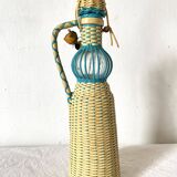 Vintage scoubidou bottle