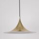 Vintage Semi Pendant Lamp by Fog & Mørup, 47 cm, Danish Mid-Century Design,