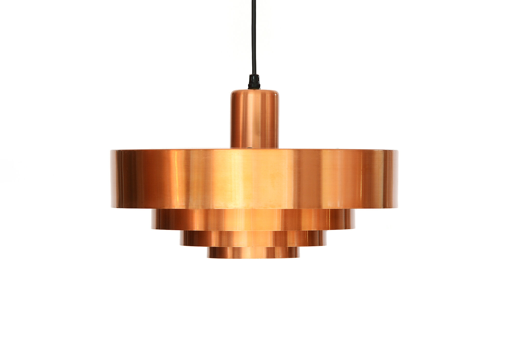 Pendant light Roulet by Jo Hammerborg for Fog & Mørup. Denmark 1960s.