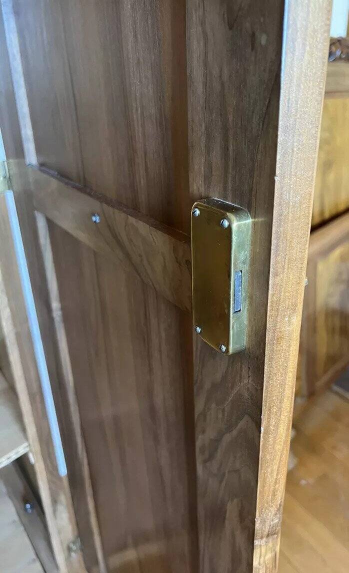 Walnut wardrobe art deco period