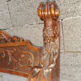 Old curule armchair