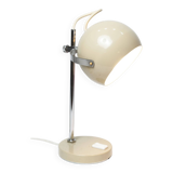 Vintage beige eyeball lamp 1970