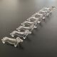 8 porte-couteaux en plastique, années 70, forme teckel