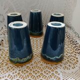 5 old Vallauris mugs / mazagrans