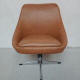 Vintage swivel armchair