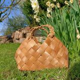 Retro wicker basket