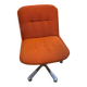 Fauteuils orange 70’S pivotants