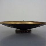 Brutalist Bronze Candleholder, 1960s