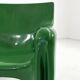 Fauteuil Vicario vert par Vico Magistretti pour Artemide, 1970