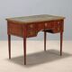 Neoclassical writing desk made of violet wood, 18th century.
