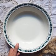 Vintage deep dish Terre de fer Badonvillier model 2114