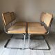 4 chaises Cesca b32 par Marcel Breuer