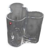 Iittala / Alvar Aalto “Savoy” glass vase / clear / 12 cm / Finnish design