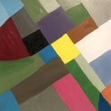 Tableau Huile Abstrait