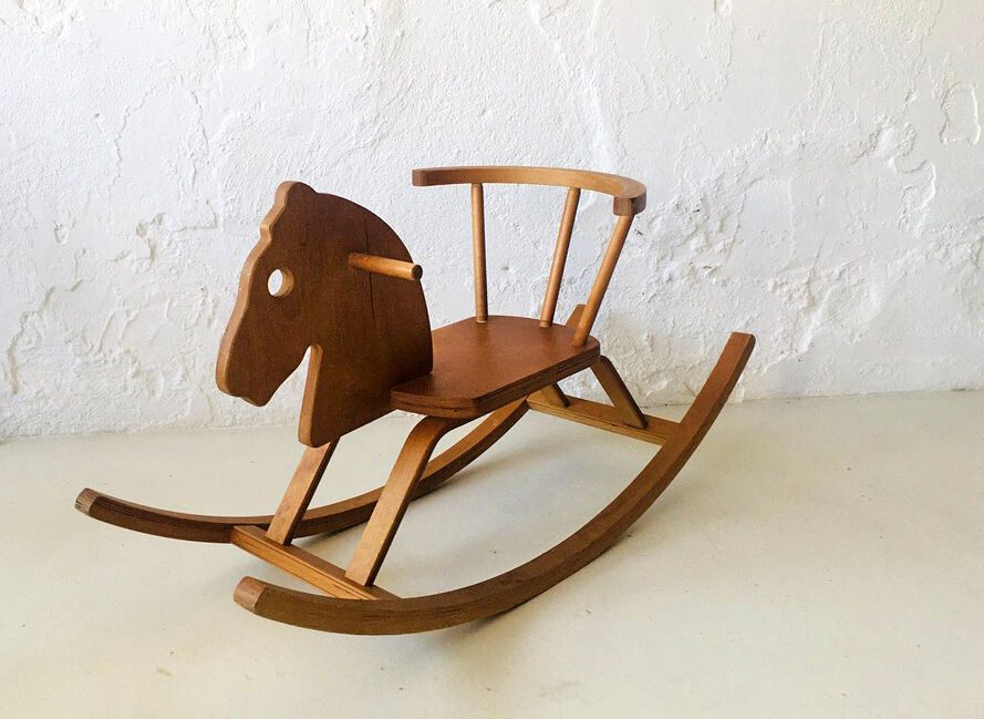Vintage rocking horse, 1960s