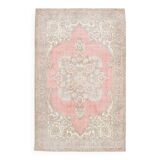 6x10 Pale Red Persian Rug, 189x304Cm