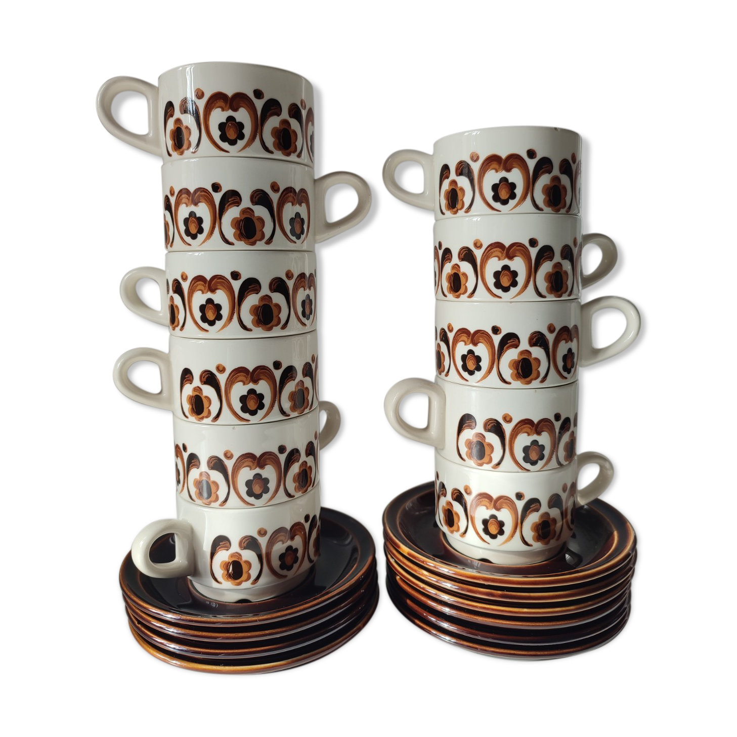 Vintage Gien coffee service