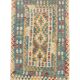 Tapis kilim en laine fait main à décor géométrique