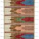 Handwoven Tribal One of a Kind 258 cm x 305 cm Multicolor Wool Carpet