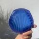Blue glass shell emptier