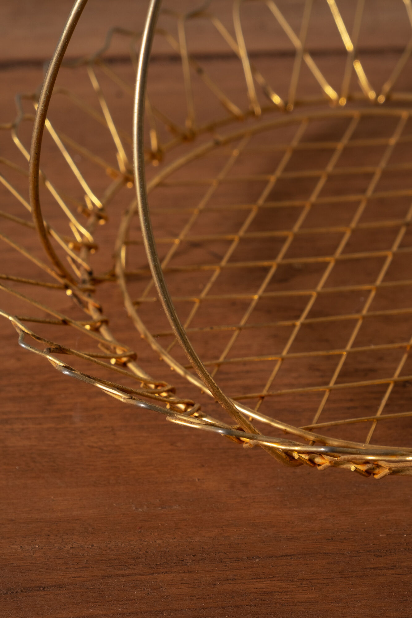 Fruit basket Erdecor, golden thread with fine gold