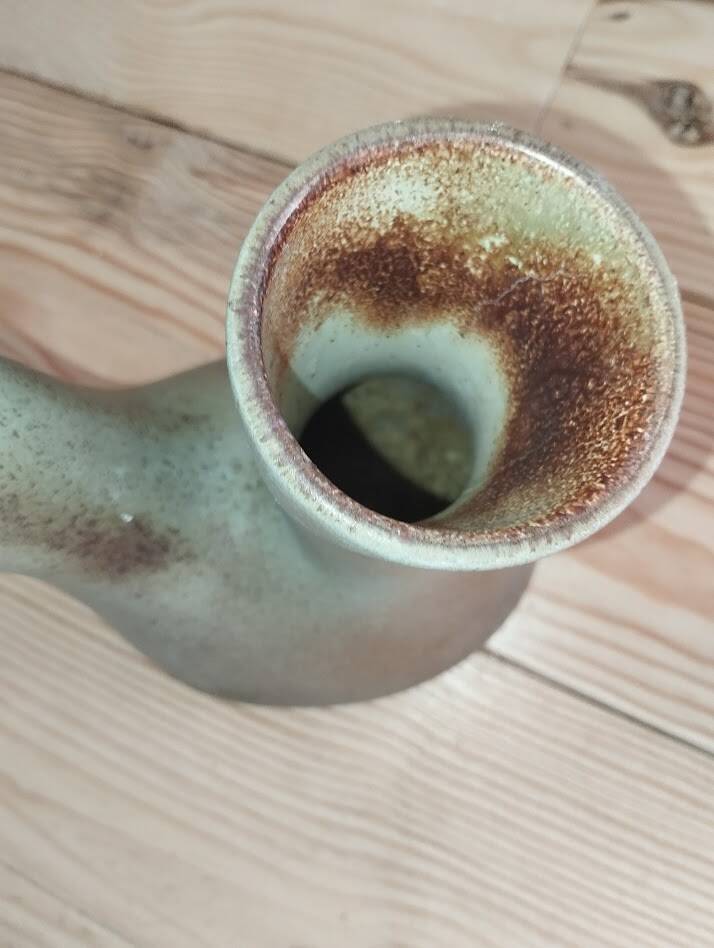 Pichet vintage artisanal en grès – La poterie Périgourdine