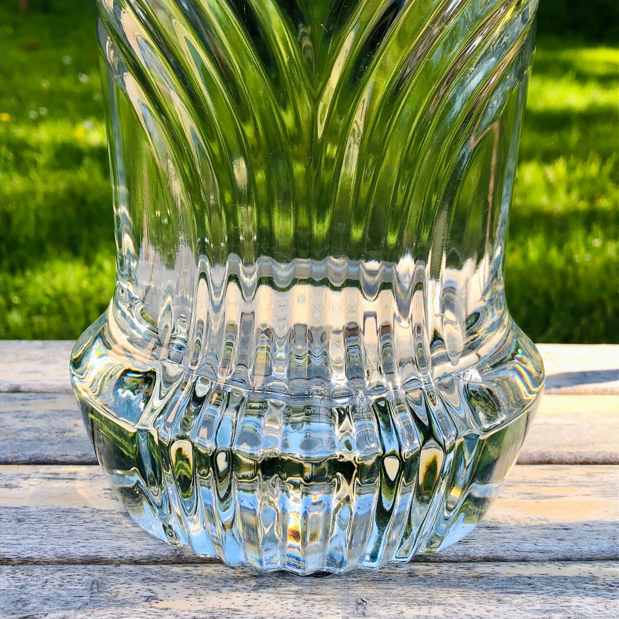 Glass vase