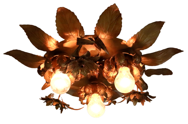 Vintage ceiling lamp ceiling lamp willy daro flower flower lamp
