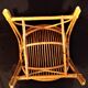 Adult rattan shell armchair