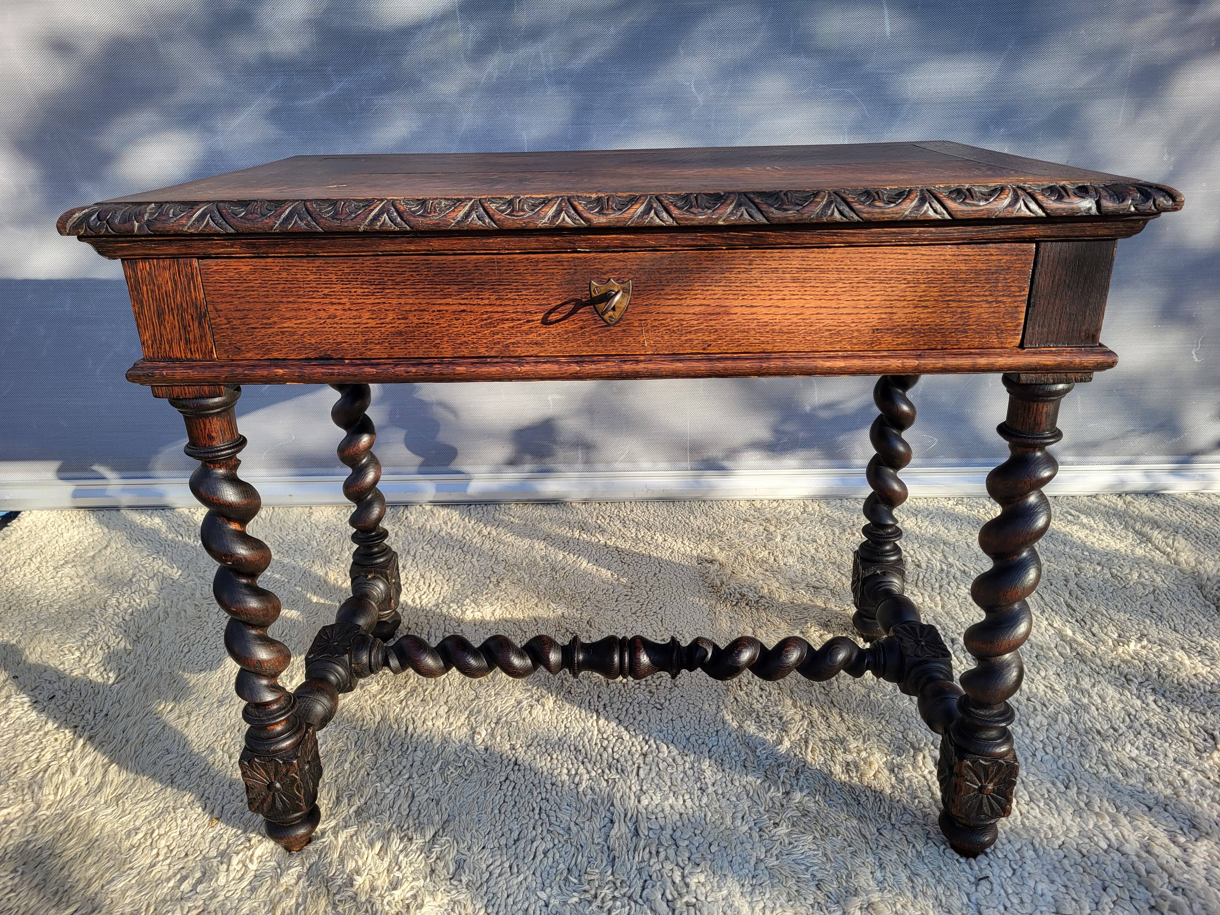 Louis XIII writing desk from the 19th century