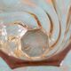 70s smoked glass vase